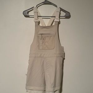 Outdoor Voices - RecTrek Zip-Off Overall - Linen/Sugar/Vanilla
